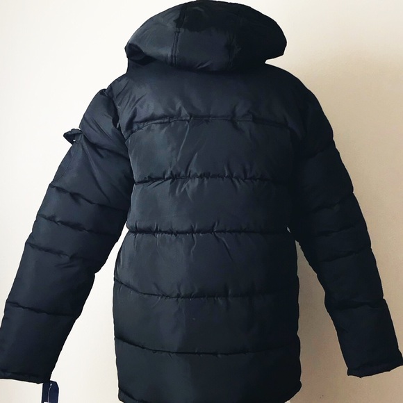 Men’s Roca Wear Black Puffer Jacket - Picture 4 of 6